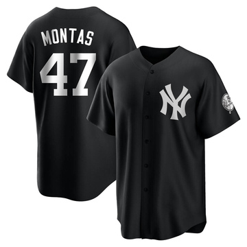 Frankie Montas No Name Road Jersey - NY Yankees Number Only Replica Adult  Road Jersey