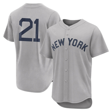 Paul O'Neill Men's Authentic New York Yankees Gray 2021 Field of Dreams Jersey