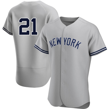 Paul O'Neill Men's Authentic New York Yankees Gray Road Jersey