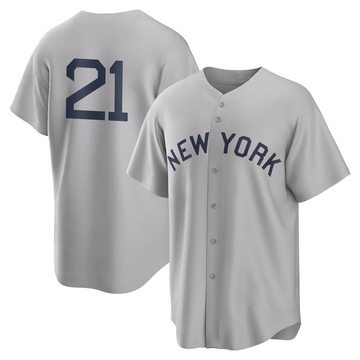 Paul O'Neill Men's Replica New York Yankees Gray 2021 Field of Dreams Jersey