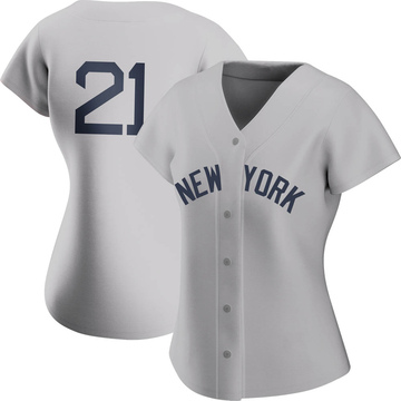 Paul O'Neill Women's Authentic New York Yankees Gray 2021 Field of Dreams Jersey