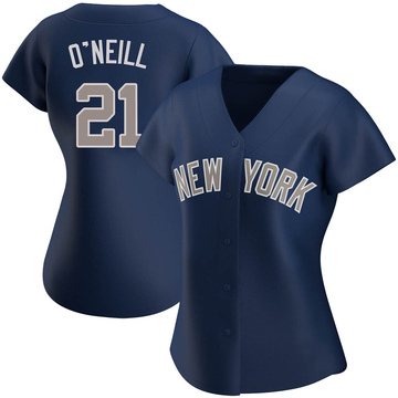 Paul O'Neill Women's Authentic New York Yankees Navy Alternate Jersey