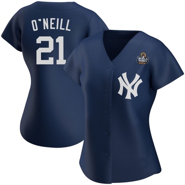 Paul O'Neill Women's Replica New York Yankees Navy Alternate Team 2024 World Series Jersey