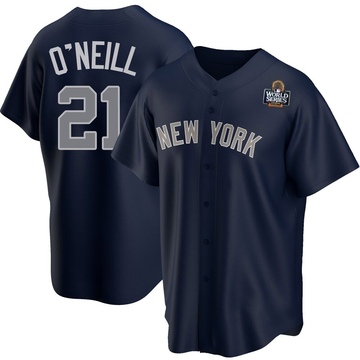 Paul O'Neill Youth Replica New York Yankees Navy Alternate 2024 World Series Jersey